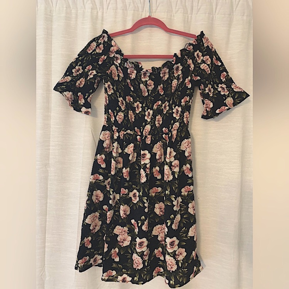 Off the shoulder Rose Sundress